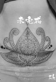 kovrilo 壬辰 疤 梵 花 totem tatuaje ŝablono 29515 - Klasika Malgranda Delfeno-Tatuaje-Patro