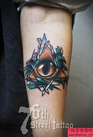Slika za prikaz tetovaža preporučuje uzorak tetovaže ruku oko očiju