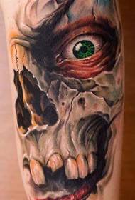 un patró de tatuatge de mort de braç