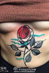 Mshipi wa Autumn wa muundo wa tattoo