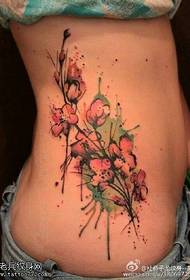 Uzorak tetovaže boje šljive