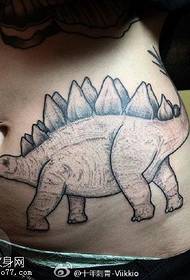 modeli i tatuazhit të dinosaurit 29270 @ model i tatuazheve me vela të mëdha me birë