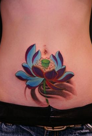 runako dumbu color lotus tattoo maitiro