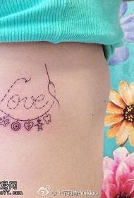 abdomen prickly love tattoo patroan