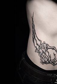 ການອອກແບບ tattoo ມືໃນສະຫະພາບເອີຣົບແລະສະຫະລັດອາເມລິກາ