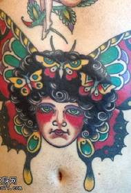 manava paʻu pepa mamanu tattoo butterfly