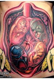 pi bon mato a tatoo rekòmande yon vant tatoo kè travay