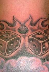 Neck Pattern di tatuaggi di Flamante Neru Grey Neck