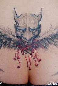 Hōʻike Skary Domineering Bat Tattoo