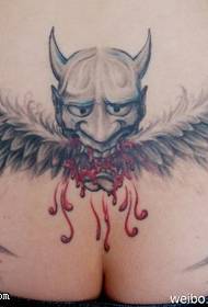 Txawv Domineering Bat Tattoo Txawv