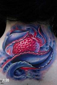 Hals Perséinlechkeet Strawberry Tattoo Muster