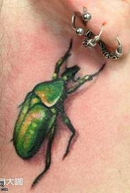 modello tatuaggio collo unicorno
