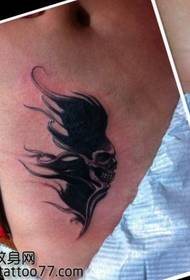 modello di tatuaggio tatuaggio addome alternativo