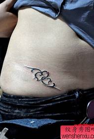 ti fi nan vant totèm renmen pye rezen mak tatoo