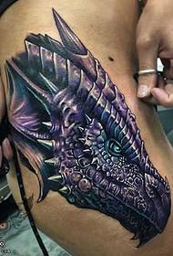 Modello di tatuaggio facciale gigante braccio