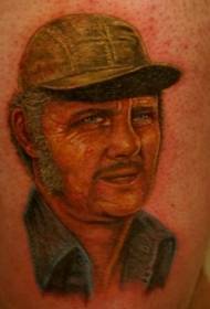 i-arm landman portrait tattoo iphethini
