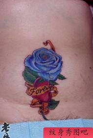 tae huruhuru ataahua love rose tattoo pattern