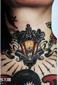 Neck Lantern Tattoo Yepatani