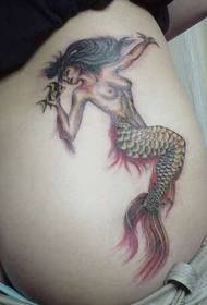 краса сідниць особи татуювання русалки