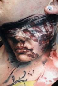 disegno del tatuaggio del collo ragazzi immagine del tatuaggio figura di colore del collo