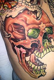 Stražnjica veliki uzorak tetovaža tetovaže