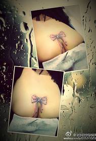 pola tato busur warna bocah wadon nganggo pola tato busur