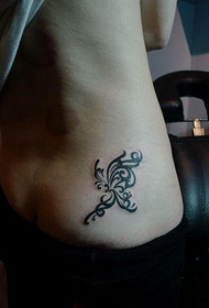 Hip Perfekt sexy Totem Schmetterling Tattoo Muster