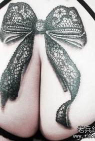 Tattoo Figur empfahl ein Hip Lace Bow Tattoo Tattoo