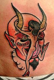 I-veteran tattoo ibonisa umfanekiso wesisu kunye ne-tattoo yaseYurophu kunye neMelika