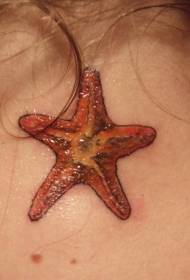 bo'yin to'q sariq starfish zarb naqsh