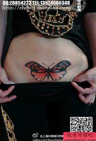 убавина стомак убава шема на тетоважа со пеперутки