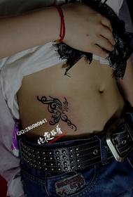 Shanghai tattoo show picture temni vonj tatoo delo: trebuh totem metulj tatoo