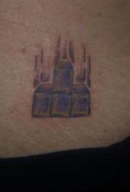 tauira tattoo Tetris hip