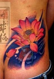 isinqe kunye ne tattoo ye-lot lotus tattoo