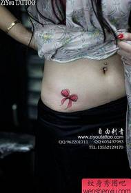 frumusețe abdomen mic model de tatuaj arc
