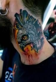 Dath Scoile Muineál Dath Patrún Tattoo Eagle Head