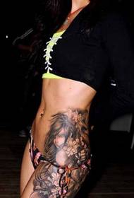 Tatuaggio del fumetto di Sailor Moon Pattern