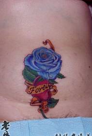 краса живота колір любові троянди татуювання візерунок