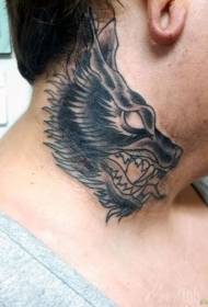 машки врат Пауло Волк шема на тетоважа