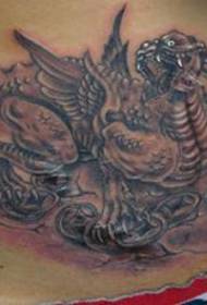 Pattern di tatuaggi addominale: Pattern di tatuaggi di l'abdomen craniu