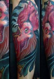 janm reyalis koulè kòk chante tatoo foto