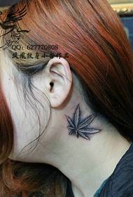 Pekin Phoenix Tattoo шоу жұмыстары: мойын татуировкасы