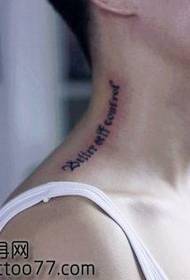 pop piano Neck English palapala tattoo hana