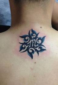 Kaklo Totem Skorpiono tatuiruotės modelis