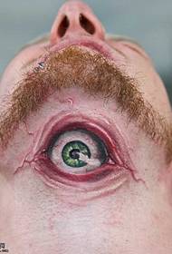 Modello di tatuaggio dell'occhio del collo