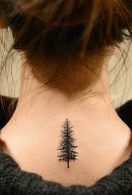 Wasichana shingo pine tattoo rahisi chini-muhimu