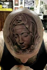 чоловічої голови Європи та Америки татуювання візерунок