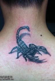 knappe coole schorpioen tattoo patroon