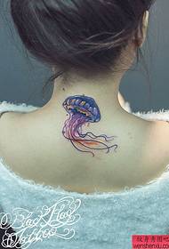 Tattoo show slika preporučuje uzorak tetovaže meduze na vratu