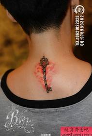 pagkatapos Neck tanyag na maliit maliit na pattern ng tattoo